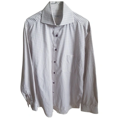 Pre-owned Pal Zileri Shirt In White