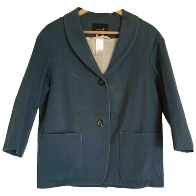 Pre-owned Isabel Marant Peacoat In Blue