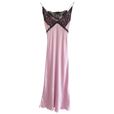 Pre-owned Natasha Zinko Pink Silk Dress