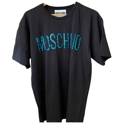 Pre-owned Moschino Black Cotton T-shirt