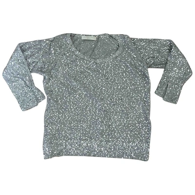 Pre-owned Stella Mccartney Knitwear In Silver