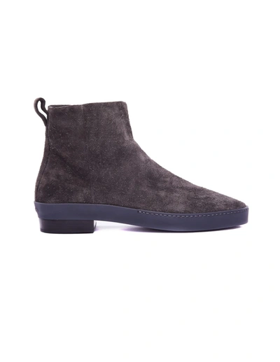 Fear Of God Suede Santa Fe Chelsea Boots In Grey