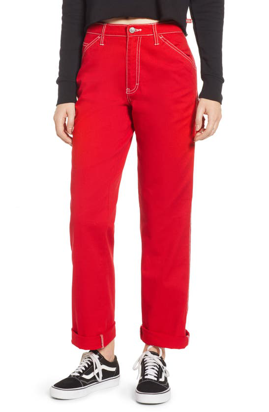 red dickies fit