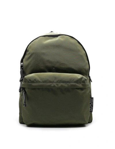 Versace Jeans Men's Green Polyester Backpack