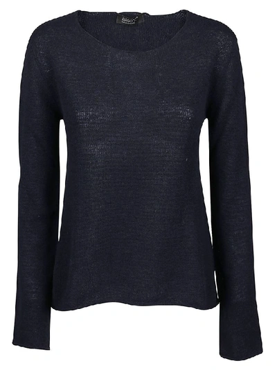 Aragona Women's Blue Cashmere Sweater