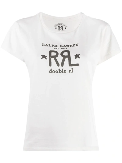 Ralph Lauren Cotton Jersey Graphic T-shirt In White