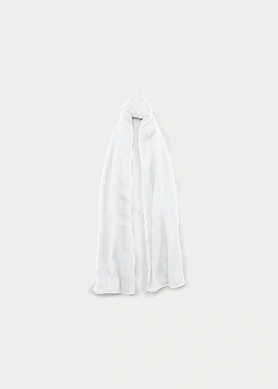 Polo Ralph Lauren Cashmere Scarf In Light Camel