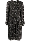 Isabel Marant Étoile Eulie Midi Dress In Black