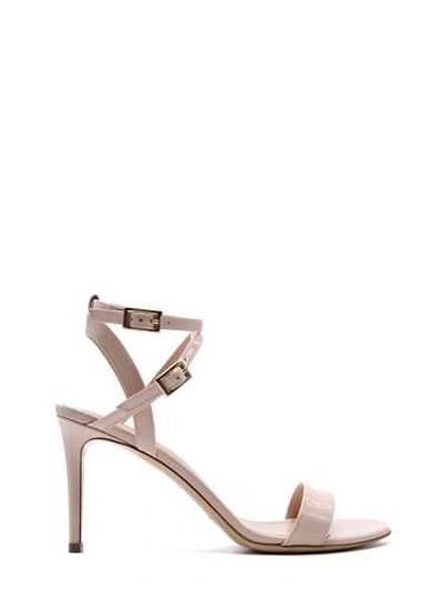 Aldo Castagna Leather Sandals In Pink