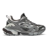 Balenciaga Grey & Black Track.2 Caged Sneakers In 1285 Grey B