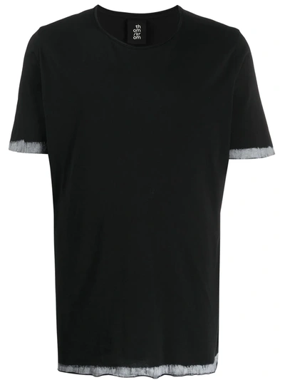 Thom Krom Painted Crew-neck T-shirt In Black