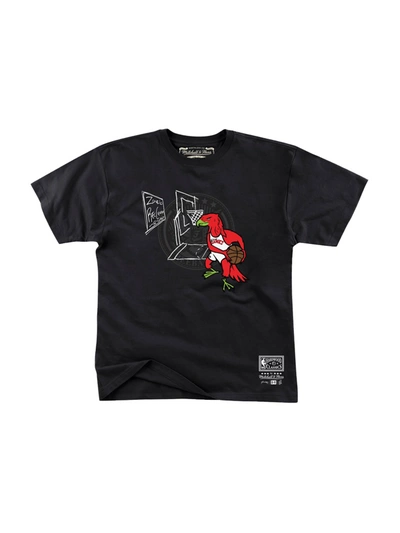 Pre-owned Mitchell & Ness  X Future X Atlanta Hawks T-shirt Black
