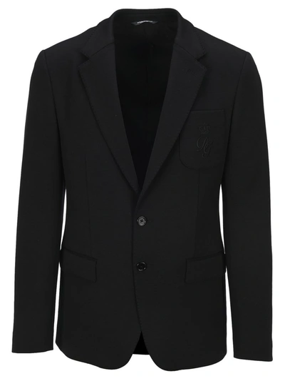 Dolce & Gabbana Slim Fit Blazer In Black
