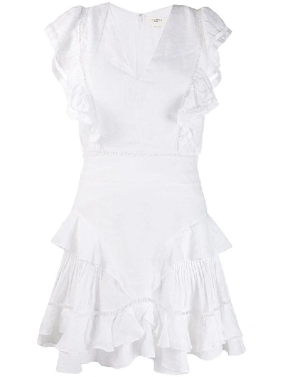 Isabel Marant Étoile Women's White Linen Dress