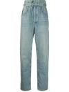 Isabel Marant Étoile Gloria High-rise Jeans In Blue