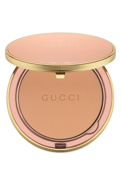 Gucci 06，poudre De Beauté Mat Naturel天然蜜粉餅 In 06 Medium