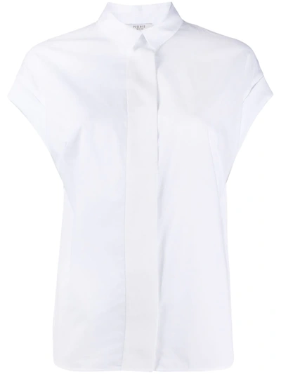 Peserico Short Sleeve Shirt In White