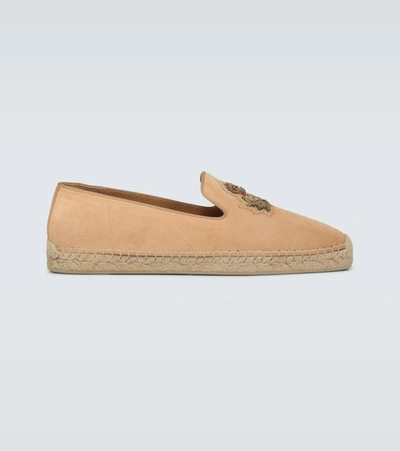 Christian Louboutin Nanou Orlato Espadrilles In Beige