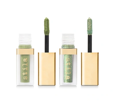 Stila Double Dip Duo Liquid Eye Shadows 2.25ml (various Shades) - Mint Julep