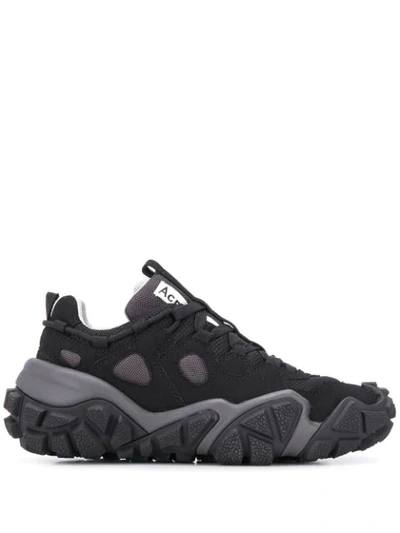 Acne Studios Bolzter W Low-top Trainers In Black,black