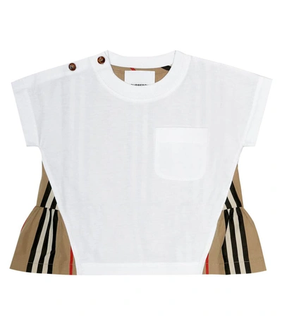 Burberry Babies' Mini Delilah Top In White