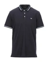 Emporio Armani Polo Shirts In Dark Blue