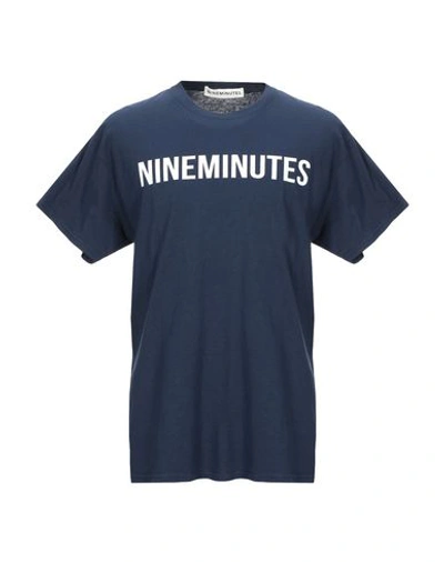 Nineminutes T-shirts In Blue