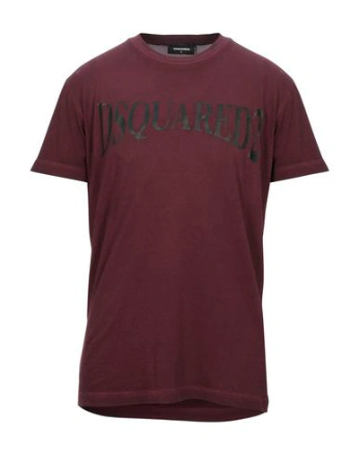Dsquared2 T-shirts In Red