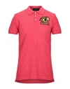 Dsquared2 Polo Shirts In Red