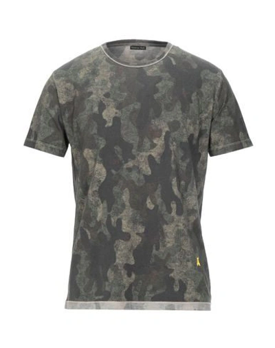 Patrizia Pepe T-shirts In Military Green