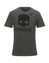 Hydrogen T-shirts In Military Green