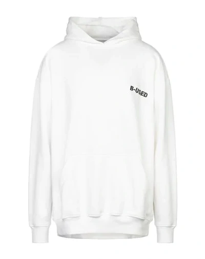 B-used Sweatshirts In White | ModeSens