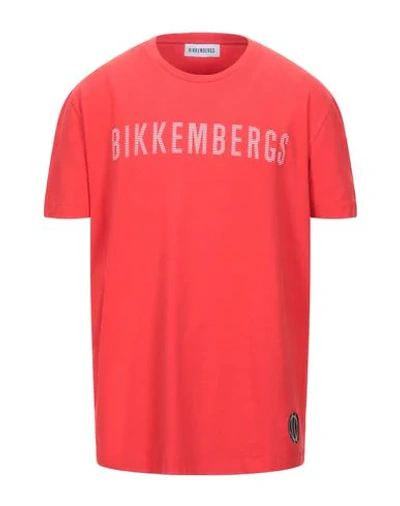 Bikkembergs T-shirts In Red