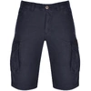Alpha Industries Man Shorts & Bermuda Shorts Midnight Blue Size 34 Cotton, Elastane In Navy