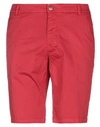 Authentic Original Vintage Style Shorts & Bermuda Shorts In Red