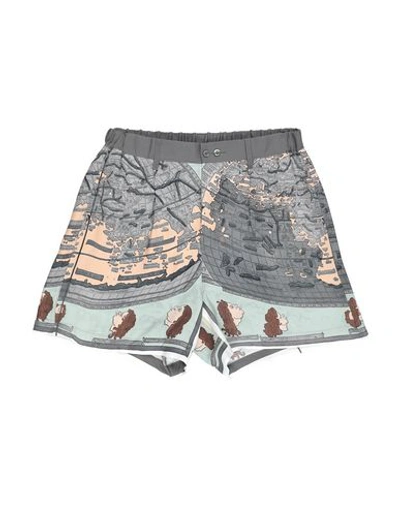 Santoni Edited By Marco Zanini Shorts & Bermuda Shorts In Grey