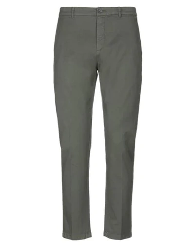 Department Five Casual Pants In Military Green