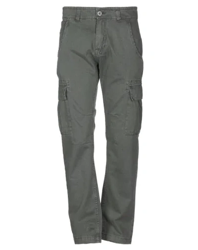 Alpha Industries Casual Pants In Steel Grey