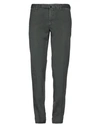 Incotex Casual Pants In Military Green