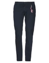 Grey Daniele Alessandrini Pants In Dark Blue