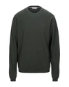 Sun 68 Sweaters In Military Green