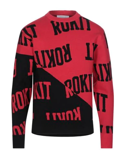 Rokit Sweaters In Red