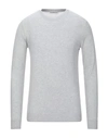 Paolo Pecora Sweaters In Grey