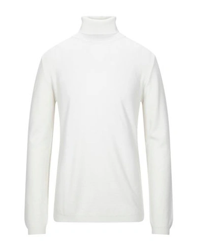 Grey Daniele Alessandrini Turtleneck In Ivory