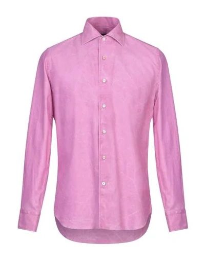 Alessandro Gherardi Shirts In Purple