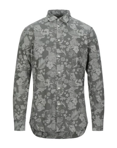 Paolo Pecora Shirts In Military Green