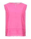 Robert Friedman Top In Fuchsia