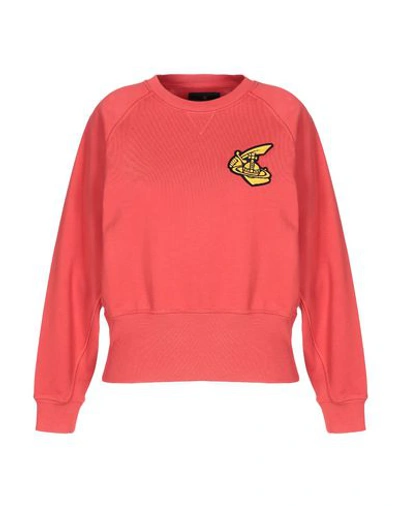 Vivienne Westwood Anglomania Sweatshirts In Red