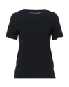 Majestic T-shirts In Midnight Blue