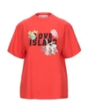 Golden Goose T-shirts In Red